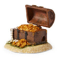 Aqua Town Bubbling Treasure Chest Aquarium Decoration – Aerating Tank Ornament